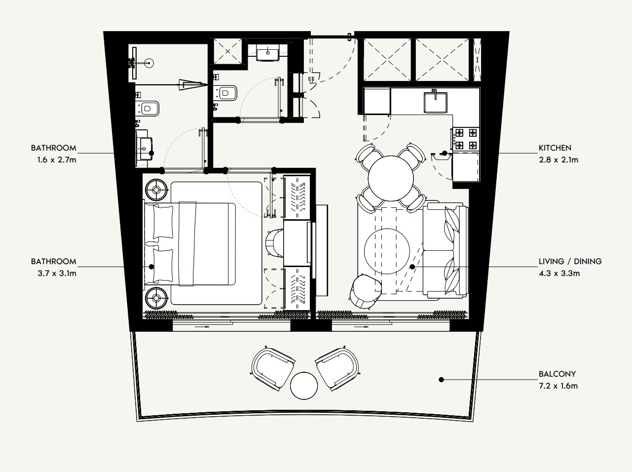 1 Bedroom